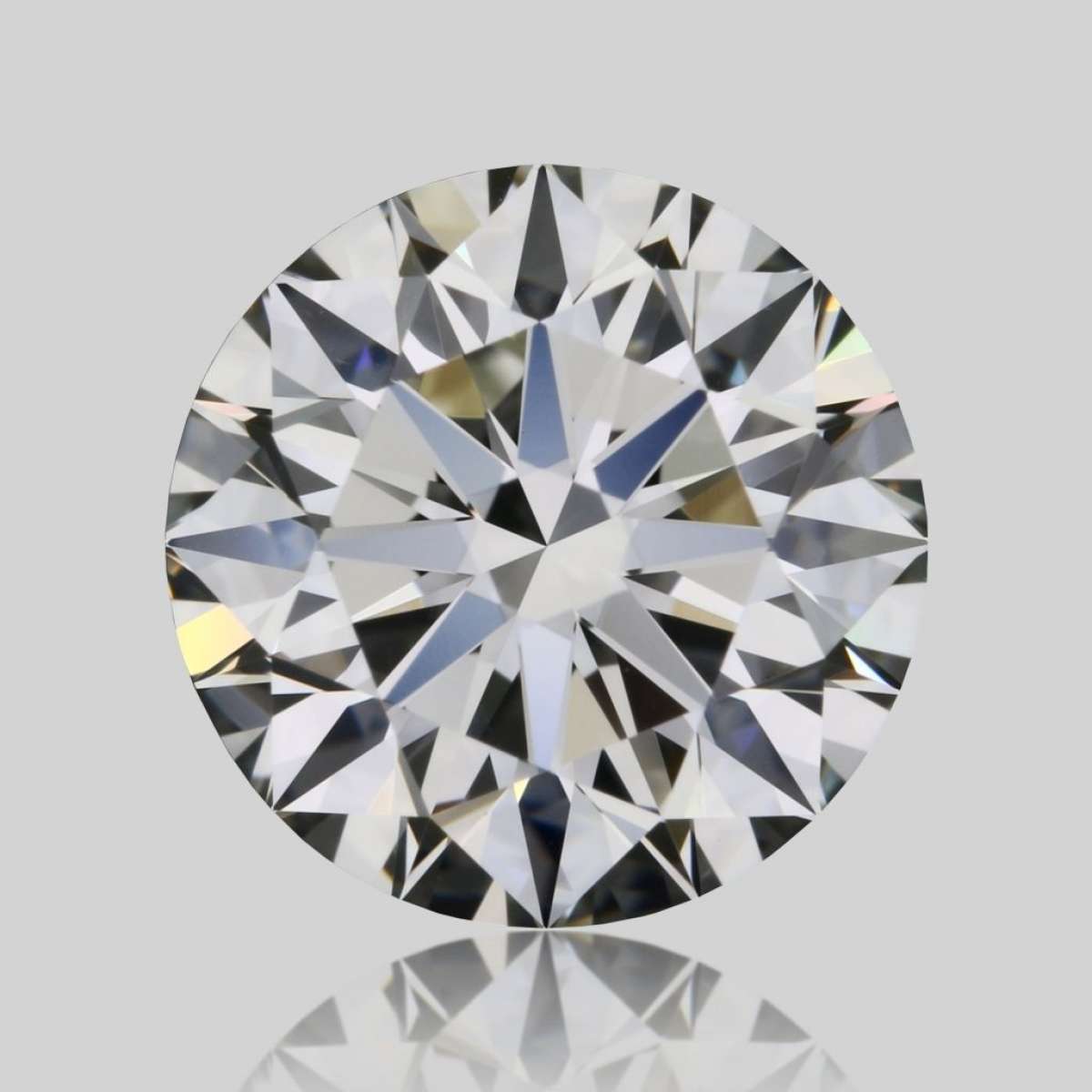 Certified Diamond HRD Carats 1.23 Color H Clarity VVS1  EX  EX  EX Fluorescence NON Brown No Green No Milky No EyeClean 100%
