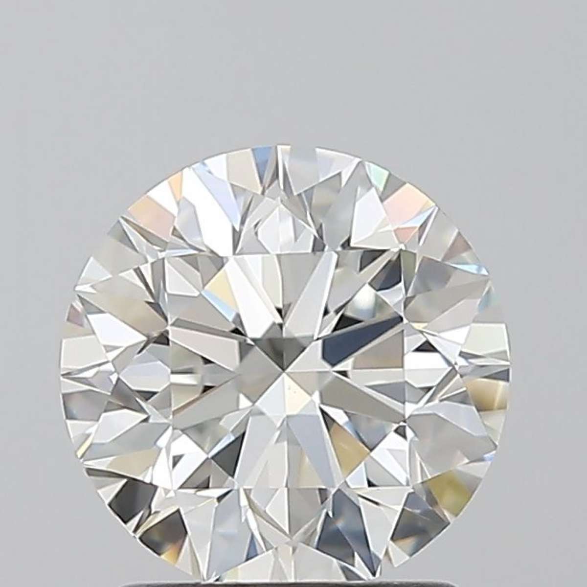 Certified Diamond HRD Carats 1.5 Color G Clarity VVS2  EX  EX  EX Fluorescence NON Brown No Green No Milky No EyeClean 100%