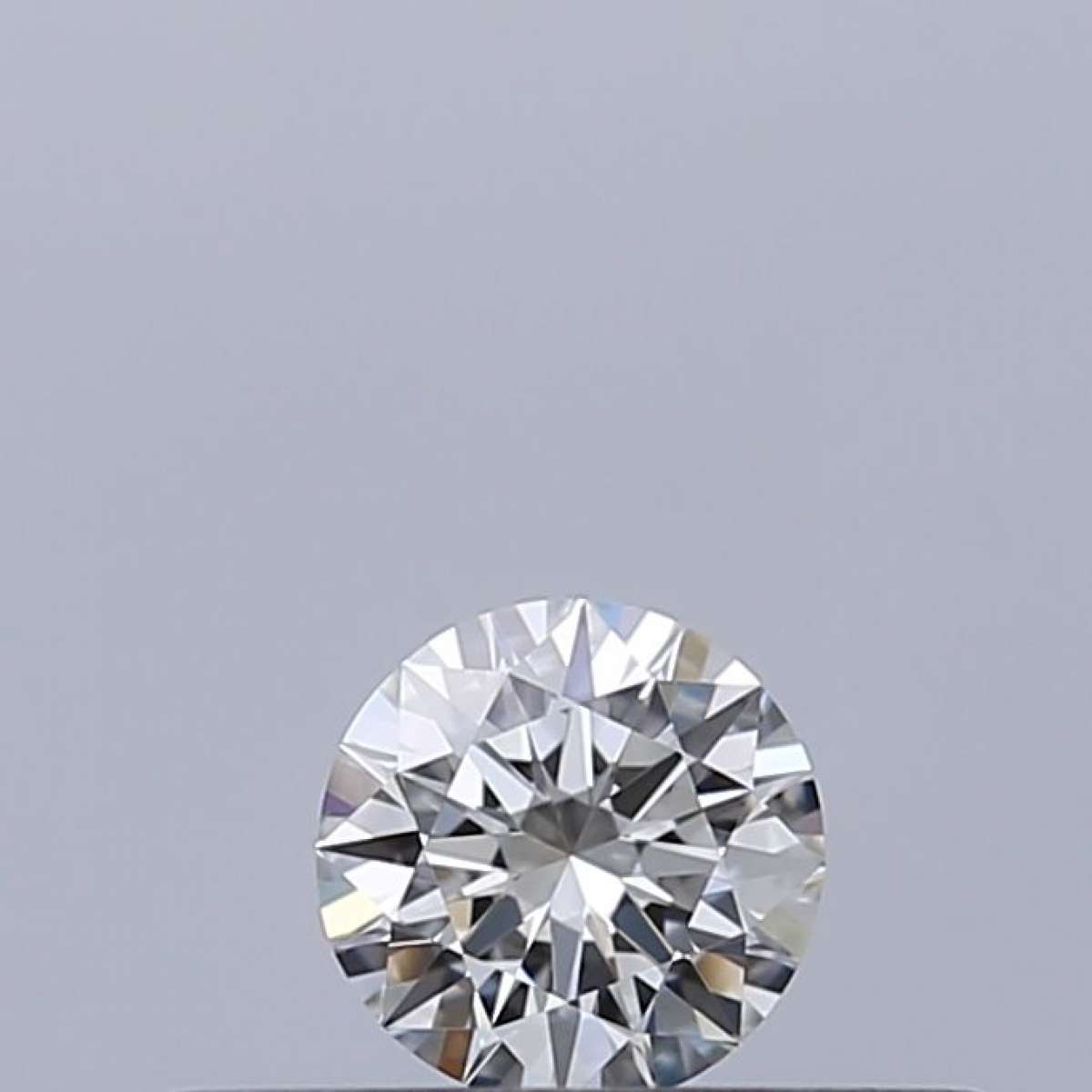 Certified Diamond IGI Carats 0.18 Color F Clarity VVS2  EX  EX  EX Fluorescence NON Brown No Milky No EyeClean 100%
