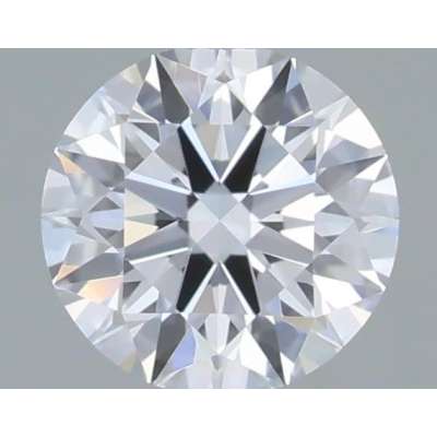 Diamante Certificato GIA Carati 0.19 Colore D Purezza VVS1  EX  EX  EX Fluorescenza NON Brown No Green No Milky No EyeClean 100%