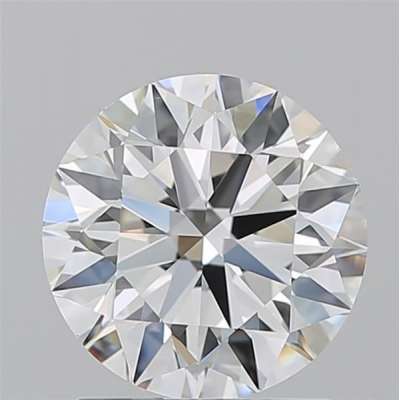 Certified Diamond GIA Carats 1.7 Color H Clarity VS2  EX  EX  EX Fluorescence NON Brown No Milky No EyeClean 100%