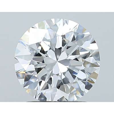 Certified Diamond GIA Carats 1.41 Color D Clarity VVS1  EX  EX  EX Fluorescence MED Brown No Green No Milky No EyeClean 100%