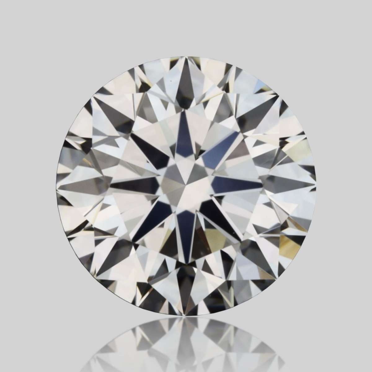 Certified Diamond GIA Carats 0.54 Color F Clarity VVS1  EX  EX  EX Fluorescence FNT Brown No Green No Milky No EyeClean 100%