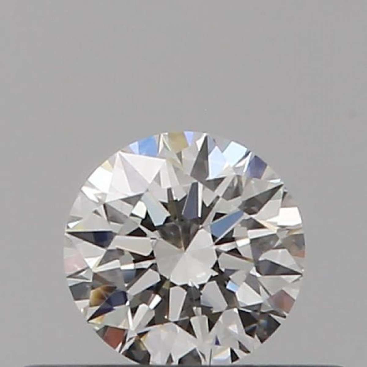 Certified Diamond GIA Carats 0.25 Color F Clarity VVS2  EX  EX  EX Fluorescence NON Brown No Green No Milky No EyeClean 100%