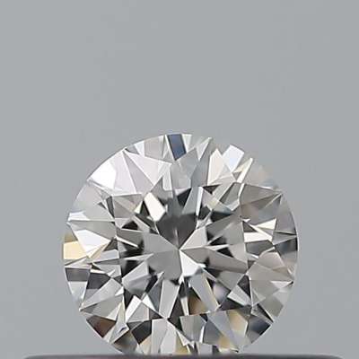 Certified Diamond GIA Carats 0.25 Color F Clarity VVS1  EX  EX  EX Fluorescence NON Brown No Milky No EyeClean 100%