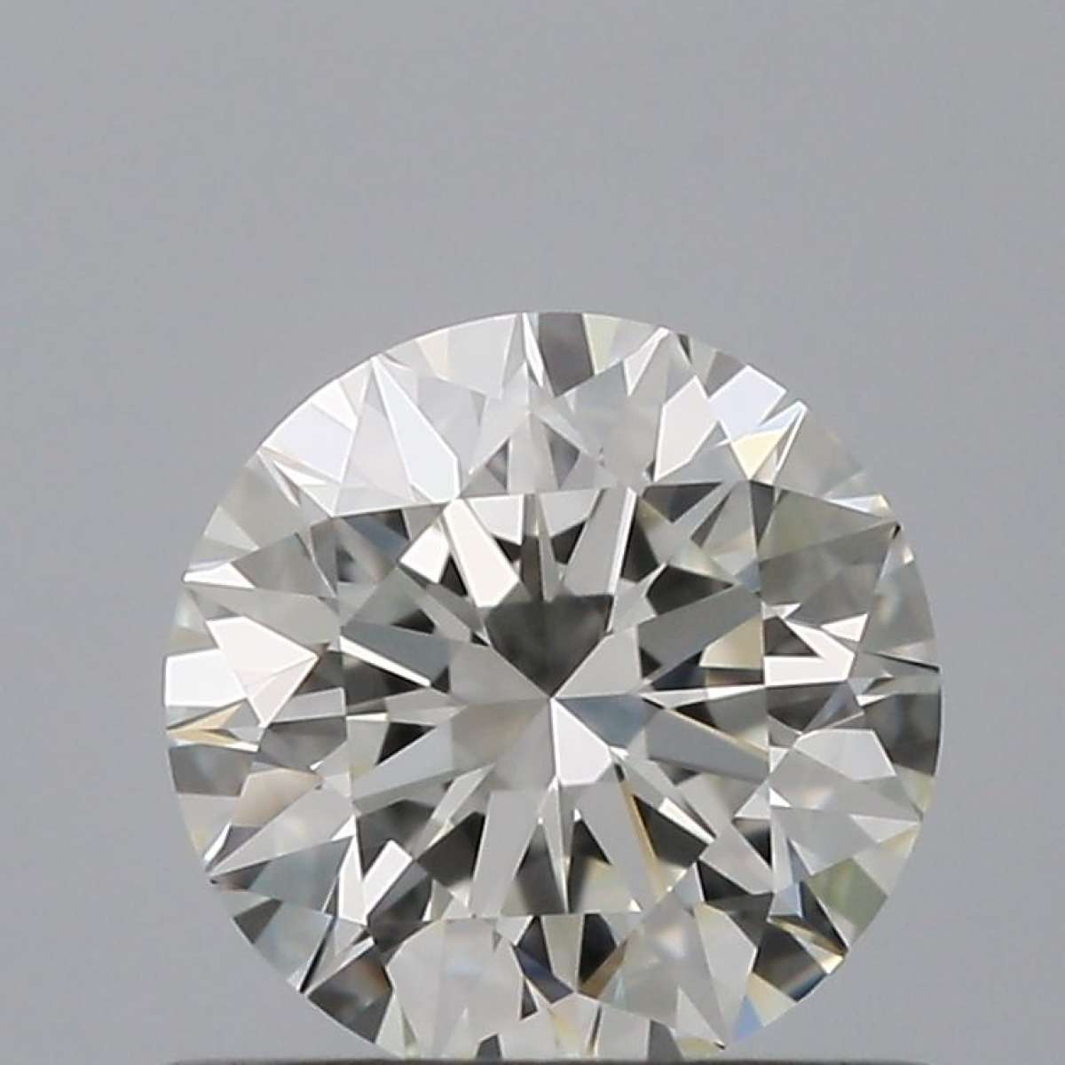 Certified Diamond GIA Carats 0.61 Color H Clarity VVS2  EX  EX  EX Fluorescence NON Brown No Milky No EyeClean 100%