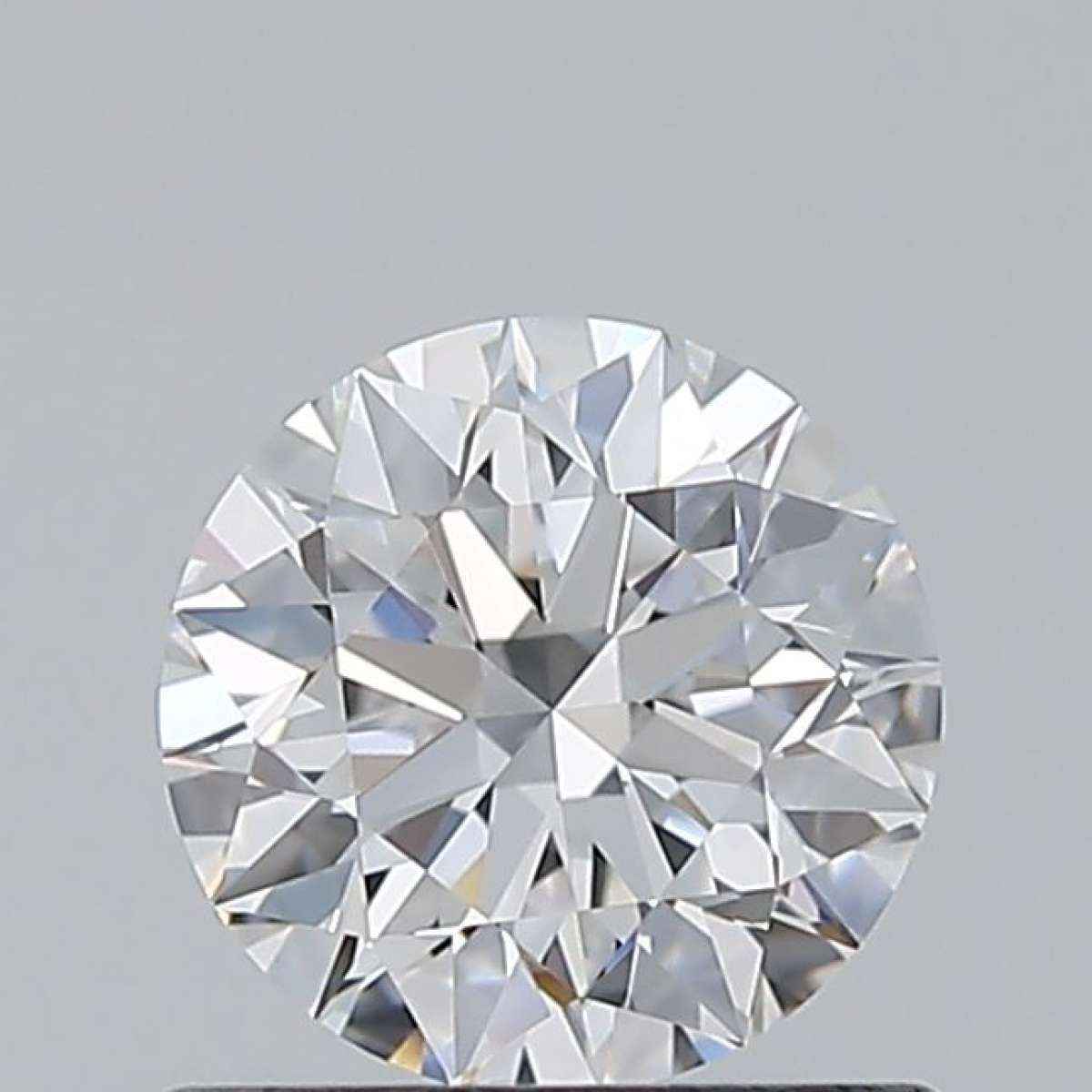 Certified Diamond GIA Carats 0.61 Color D Clarity VVS1  EX  EX  EX Fluorescence FNT Brown No Green No Milky No EyeClean 100%