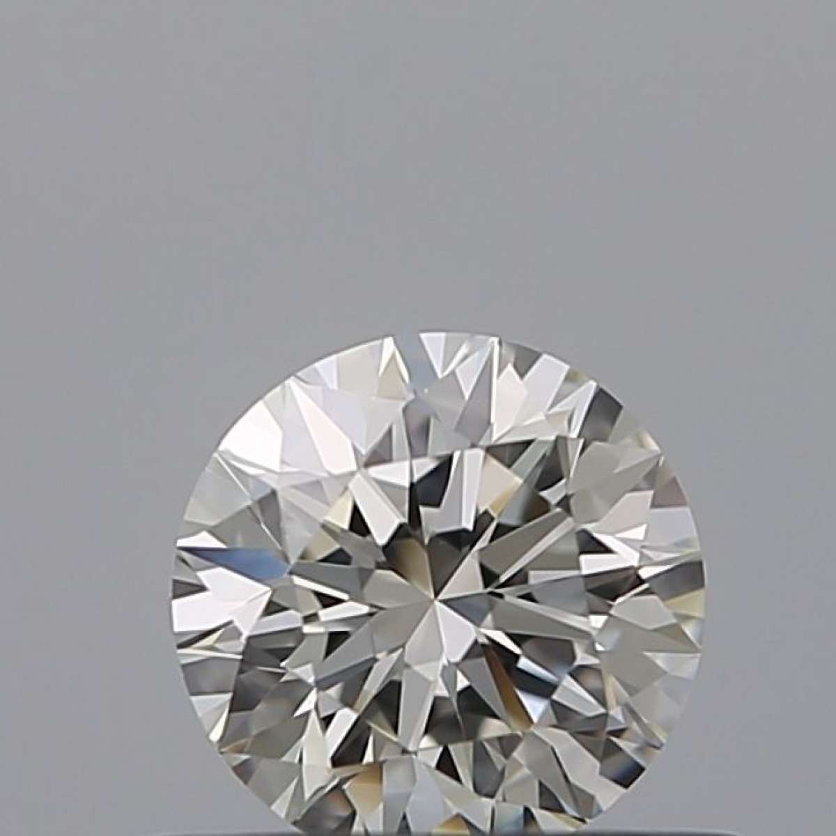 Certified Diamond IGI Carats 0.42 Color H Clarity IF  EX  EX  EX Fluorescence NON Brown No Milky No EyeClean 100%