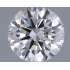 Certified Diamond GIA Carats 0.17 Color D Clarity VVS2  EX  EX  EX Fluorescence NON Brown No Green No Milky No EyeClean 100%