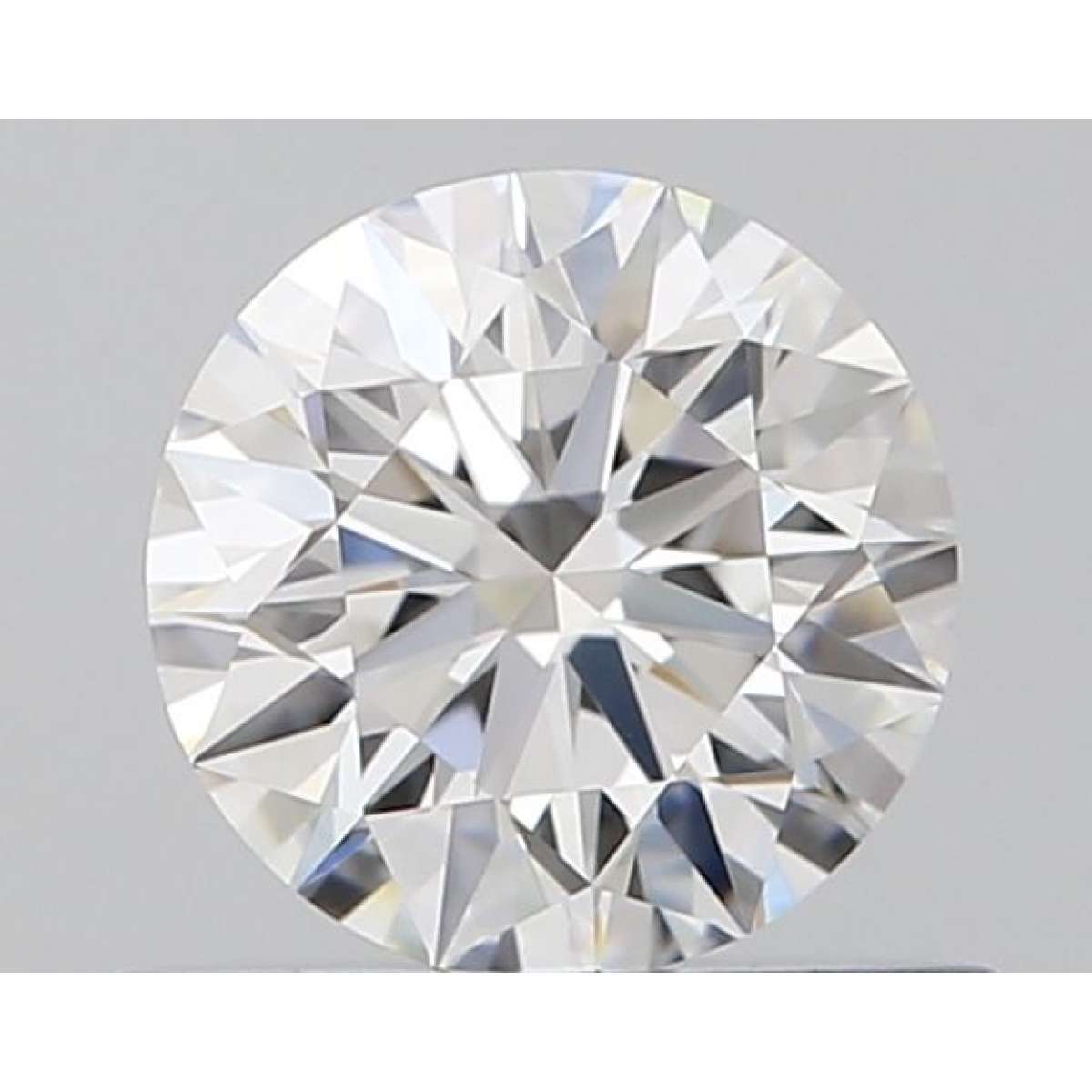 Certified Diamond GIA Carats 0.58 Color F Clarity VVS2  EX  EX  EX Fluorescence MED Brown No Green No Milky No EyeClean 100%