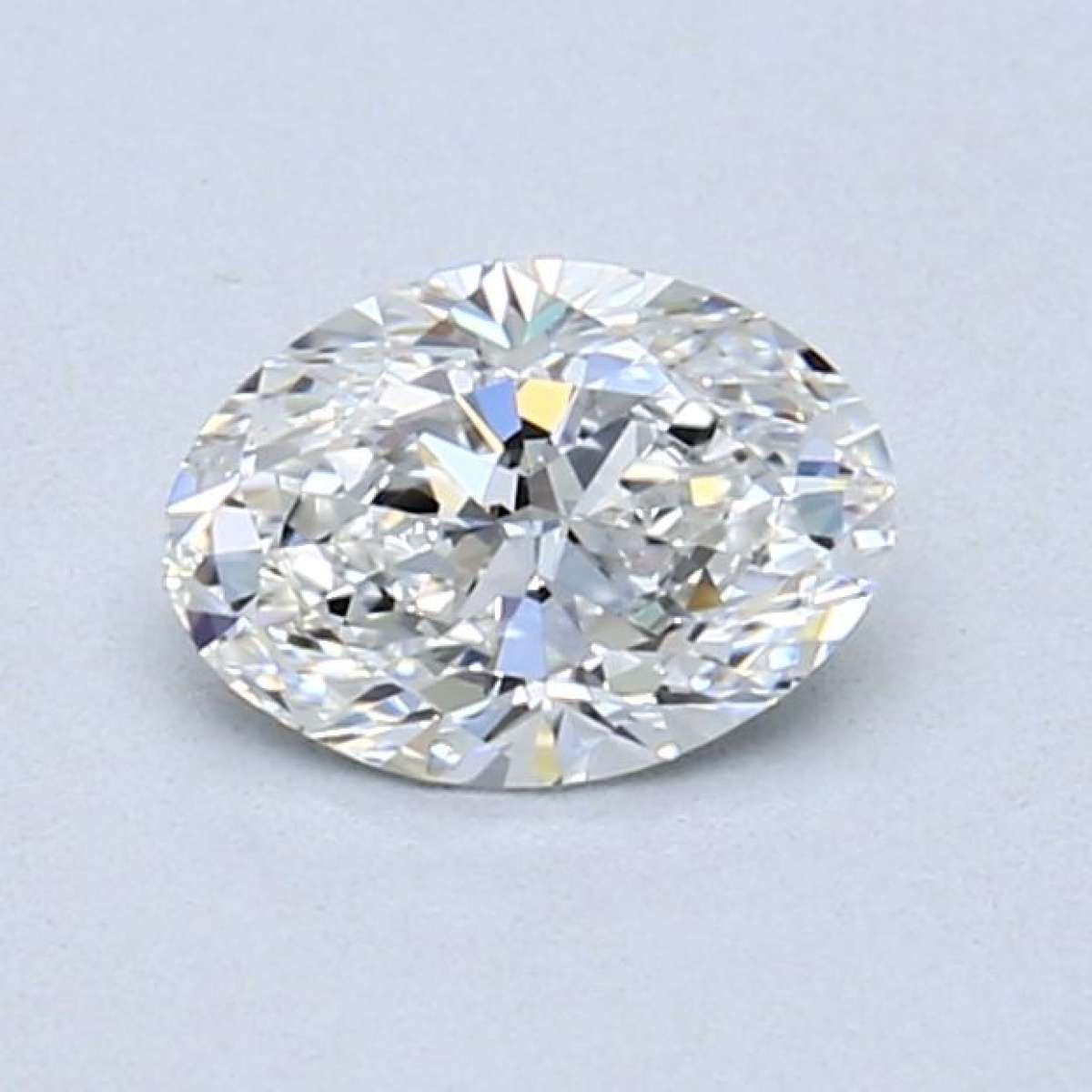 Certified Diamond GIA Carats 0.57 Color F Clarity VS2  -  EX  VG Fluorescence FNT Brown No Green No Milky No EyeClean 100%