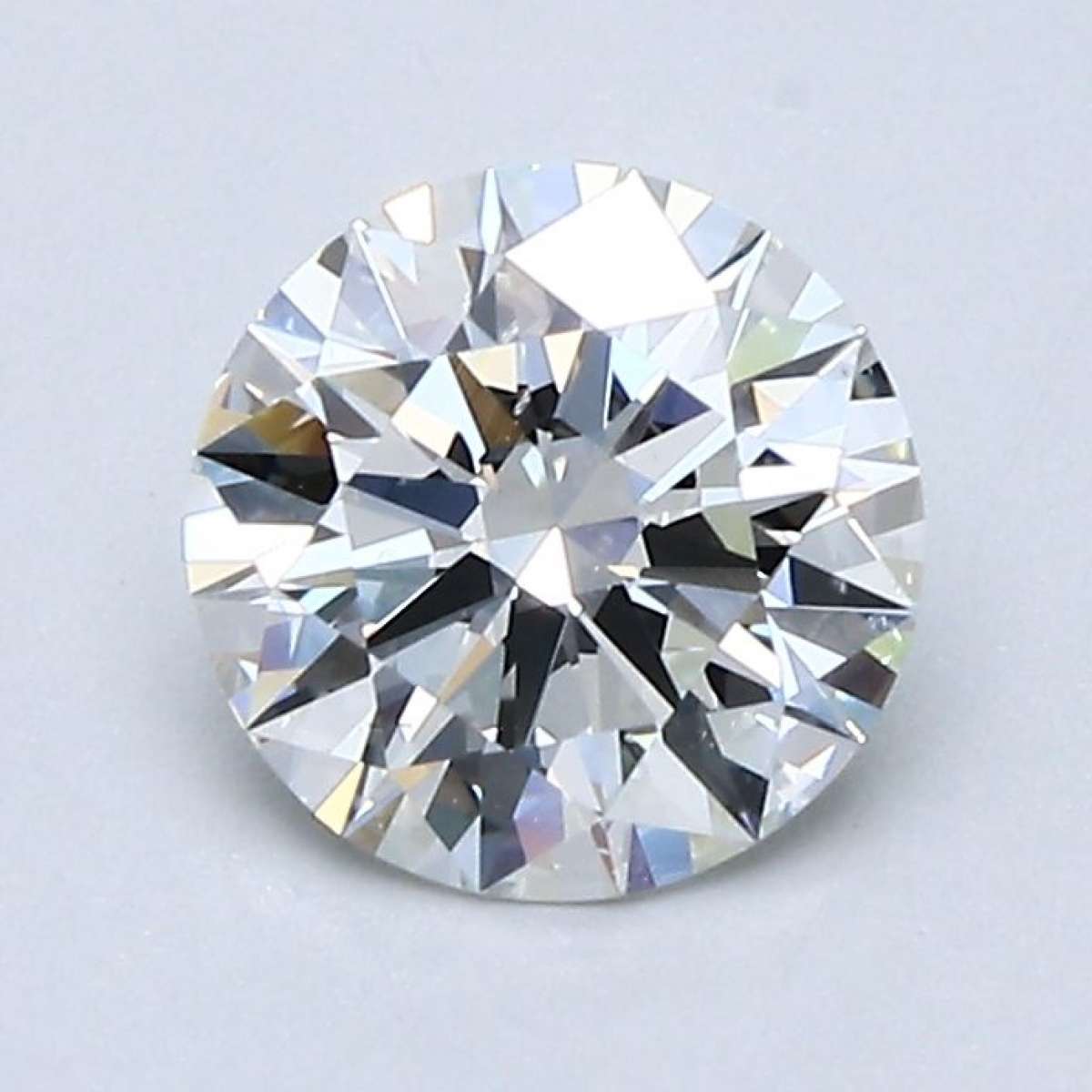 Certified Diamond GIA Carats 1.08 Color H Clarity SI1  EX  EX  EX Fluorescence NON Brown No Green No Milky No EyeClean 100%