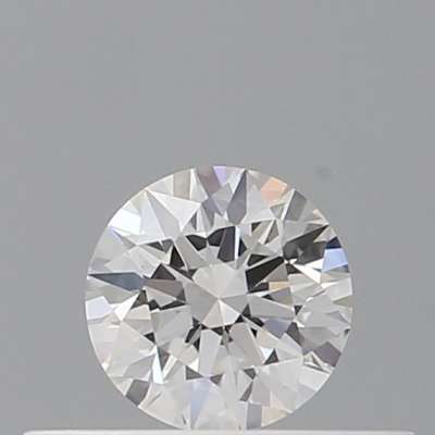 Certified Diamond GIA Carats 0.26 Color F Clarity VVS1  EX  EX  EX Fluorescence FNT Brown No Green No Milky No EyeClean 100%