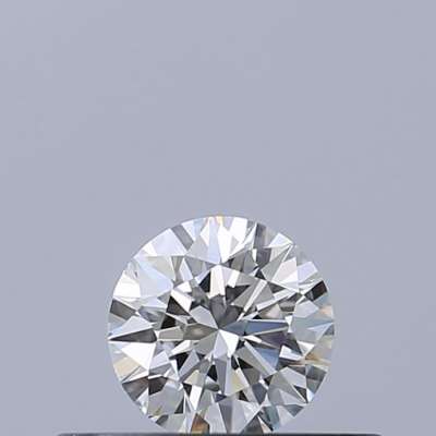 Certified Diamond GIA Carats 0.25 Color F Clarity VVS1  EX  EX  EX Fluorescence NON Brown No Milky No EyeClean 100%