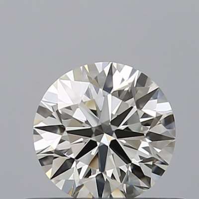 Certified Diamond IGI Carats 0.4 Color H Clarity VVS1  EX  EX  EX Fluorescence NON Brown No Milky No EyeClean 100%