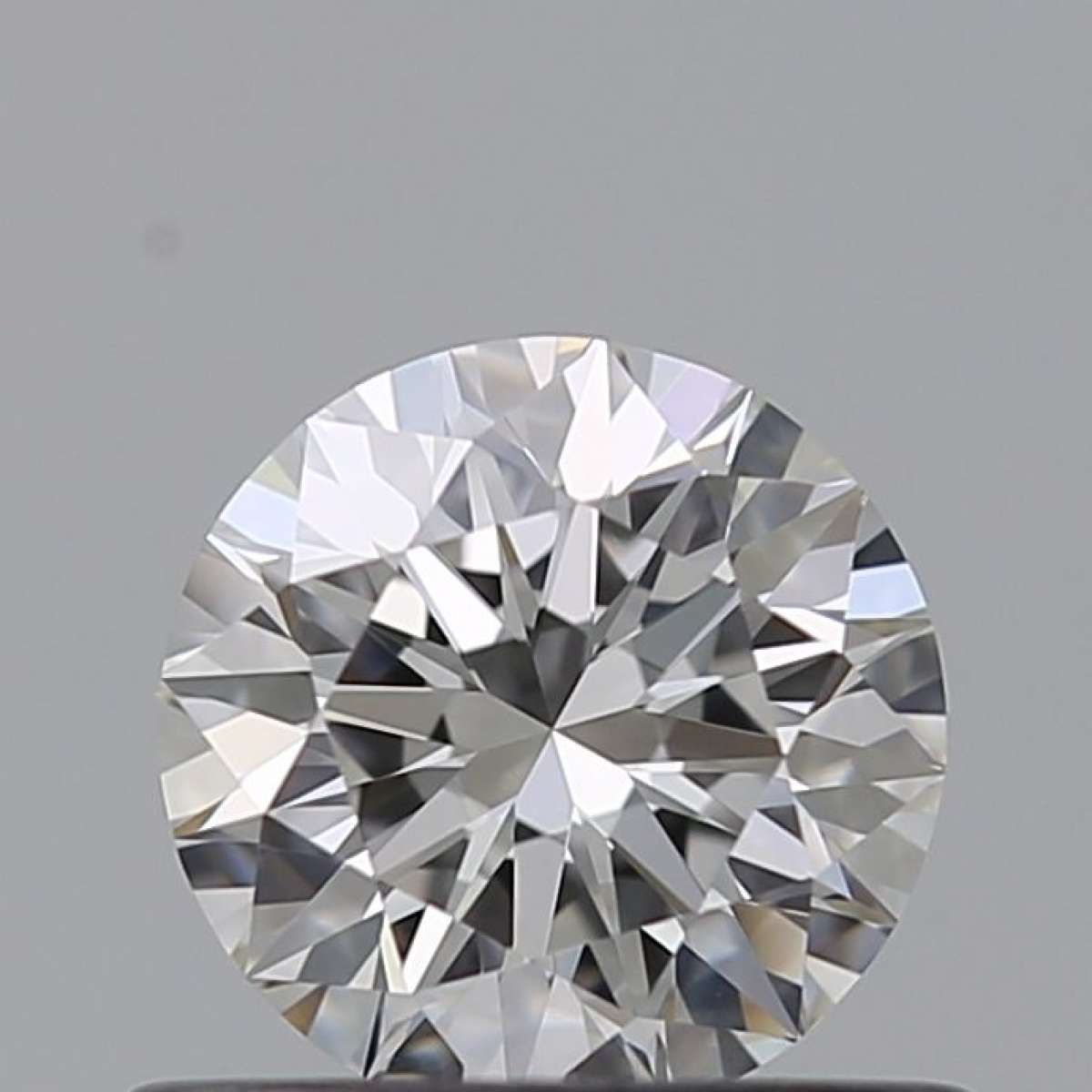 Certified Diamond GIA Carats 0.54 Color F Clarity VVS2  EX  EX  EX Fluorescence NON Brown No Milky No EyeClean 100%