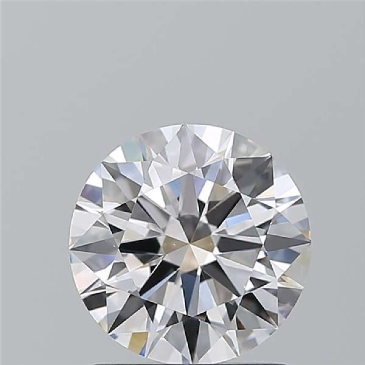 Certified Diamond GIA Carats 1.5 Color F Clarity VS2  EX  EX  EX Fluorescence NON Brown No Milky No EyeClean 100%