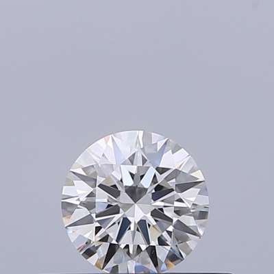 Certified Diamond GIA Carats 0.31 Color E Clarity VVS1  EX  EX  EX Fluorescence MED Brown No Green No Milky No EyeClean 100%