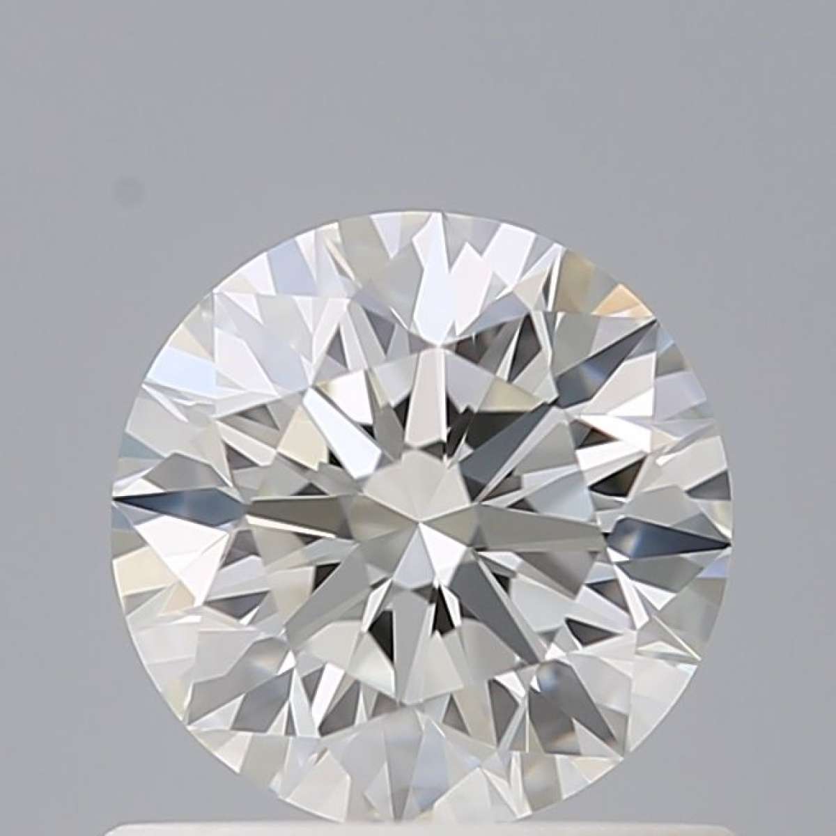 Certified Diamond IGI Carats 0.6 Color F Clarity VVS1  EX  EX  EX Fluorescence NON Brown No Milky No EyeClean 100%