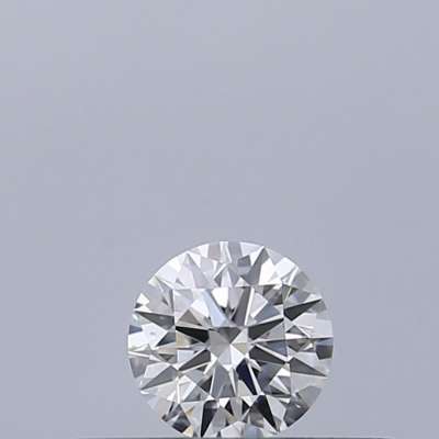 Certified Diamond IGI Carats 0.18 Color F Clarity VS1  EX  EX  EX Fluorescence NON Brown No Milky No EyeClean 100%
