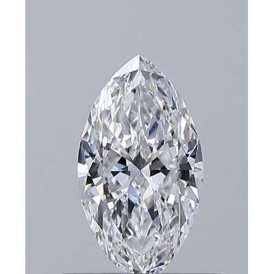Certified Diamond GIA Carats 0.5 Color D Clarity VVS2  -  EX  EX Fluorescence FNT Brown No Green No Milky No EyeClean 100%