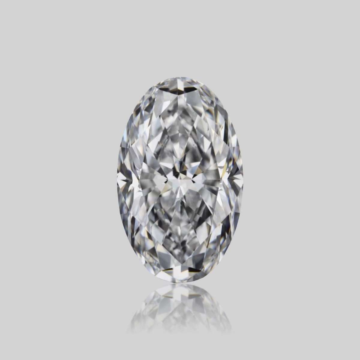 Certified Diamond GIA Carats 0.5 Color D Clarity VVS2  -  EX  VG Fluorescence FNT Brown No Green No Milky No EyeClean 100%
