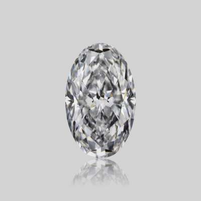Certified Diamond GIA Carats 0.5 Color D Clarity VVS2  -  EX  VG Fluorescence FNT Brown No Green No Milky No EyeClean 100%