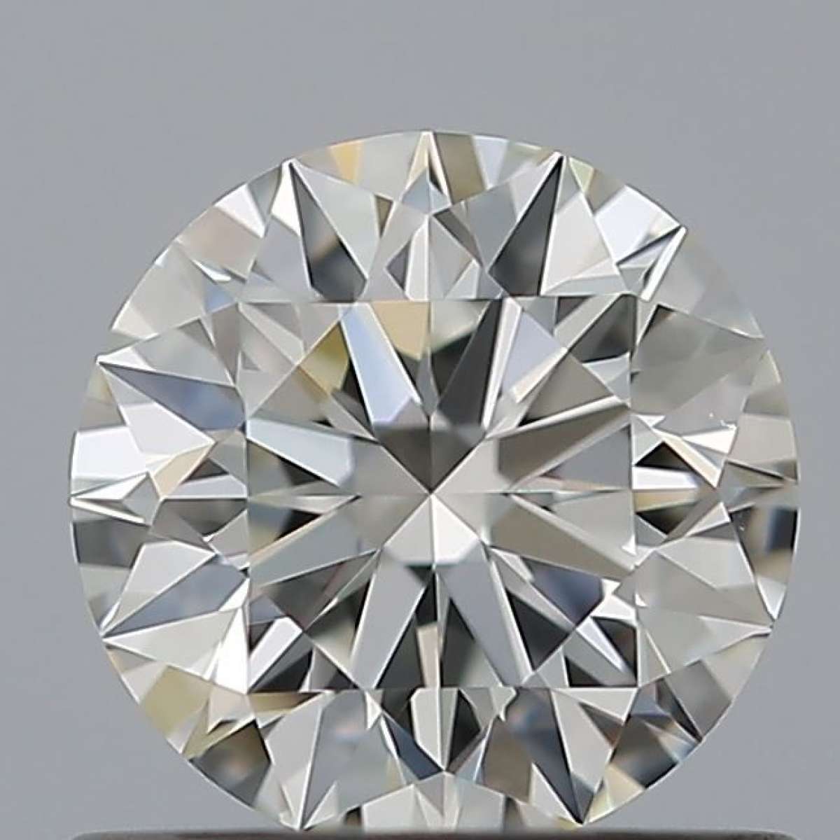 Certified Diamond GIA Carats 0.61 Color H Clarity VVS1  EX  EX  EX Fluorescence NON Brown No Milky No EyeClean 100%