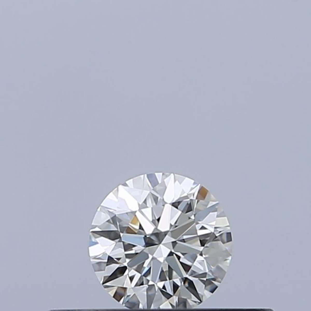 Certified Diamond IGI Carats 0.19 Color F Clarity IF  EX  EX  EX Fluorescence NON Brown No Milky No EyeClean 100%