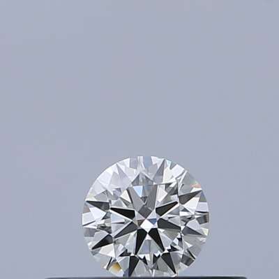 Certified Diamond IGI Carats 0.18 Color G Clarity VVS1  EX  EX  EX Fluorescence NON Brown No Milky No EyeClean 100%
