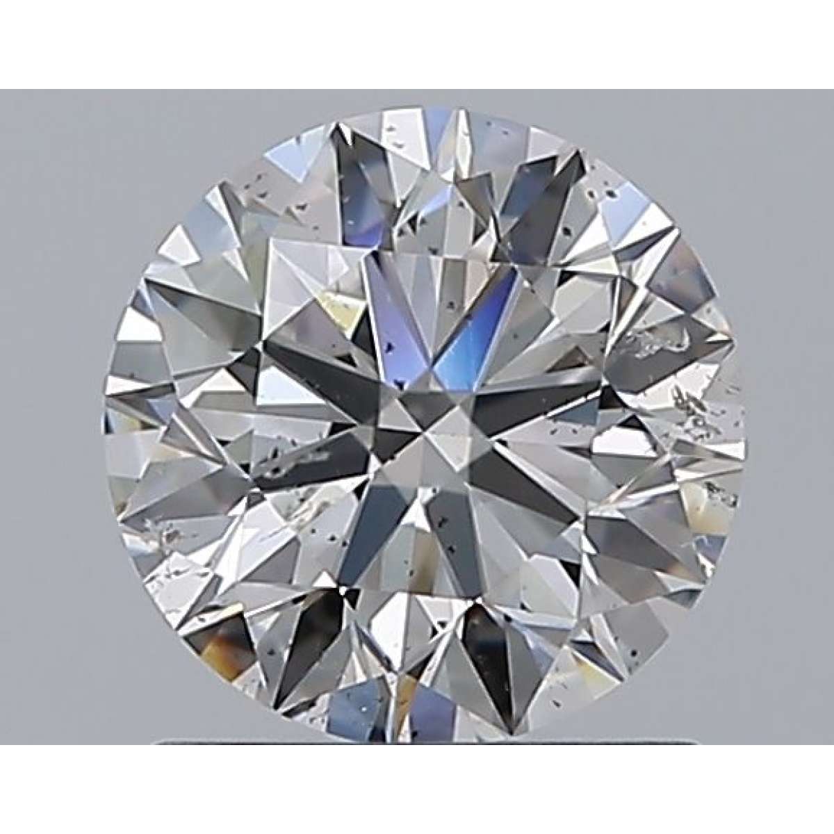 Certified Diamond GIA Carats 1.21 Color F Clarity SI2 EX EX EX Fluorescence FNT Brown No Green No Milky No EyeClean 100% Certified Diamond GIA Carats 1.21 Color F Clarity SI2 EX EX EX Fluorescence FNT Brown No Green No Milky No EyeClean 100%