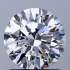 Certified Diamond GIA Carats 1.32 Color D Clarity VVS2  EX  EX  EX Fluorescence NON Brown No Green No Milky No EyeClean 100%