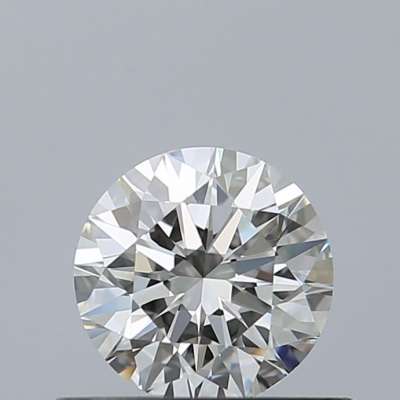 Certified Diamond GIA Carats 0.5 Color F Clarity VVS1  EX  EX  EX Fluorescence NON Brown No Milky No EyeClean 100%