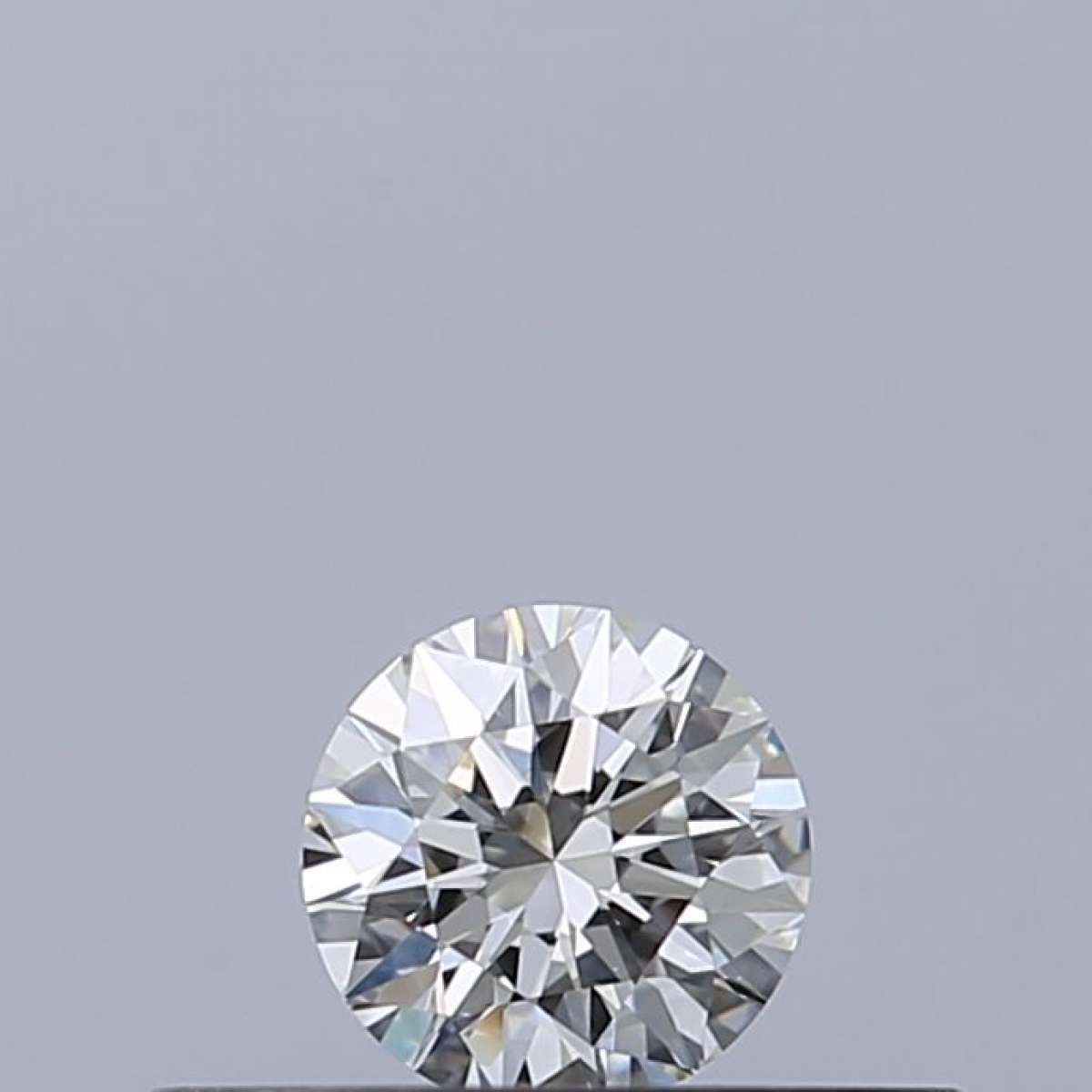 Certified Diamond IGI Carats 0.18 Color F Clarity VVS2  EX  EX  EX Fluorescence NON Brown No Milky No EyeClean 100%