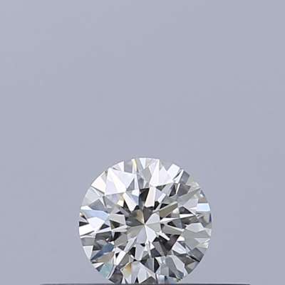 Certified Diamond IGI Carats 0.18 Color F Clarity VVS2  EX  EX  EX Fluorescence NON Brown No Milky No EyeClean 100%