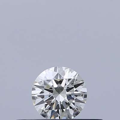 Certified Diamond IGI Carats 0.19 Color F Clarity IF  EX  EX  EX Fluorescence NON Brown No Milky No EyeClean 100%
