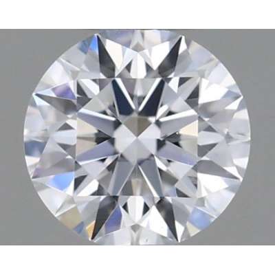 Certified Diamond GIA Carats 0.16 Color D Clarity VS2  EX  EX  EX Fluorescence FNT Brown No Green No Milky No EyeClean 100%