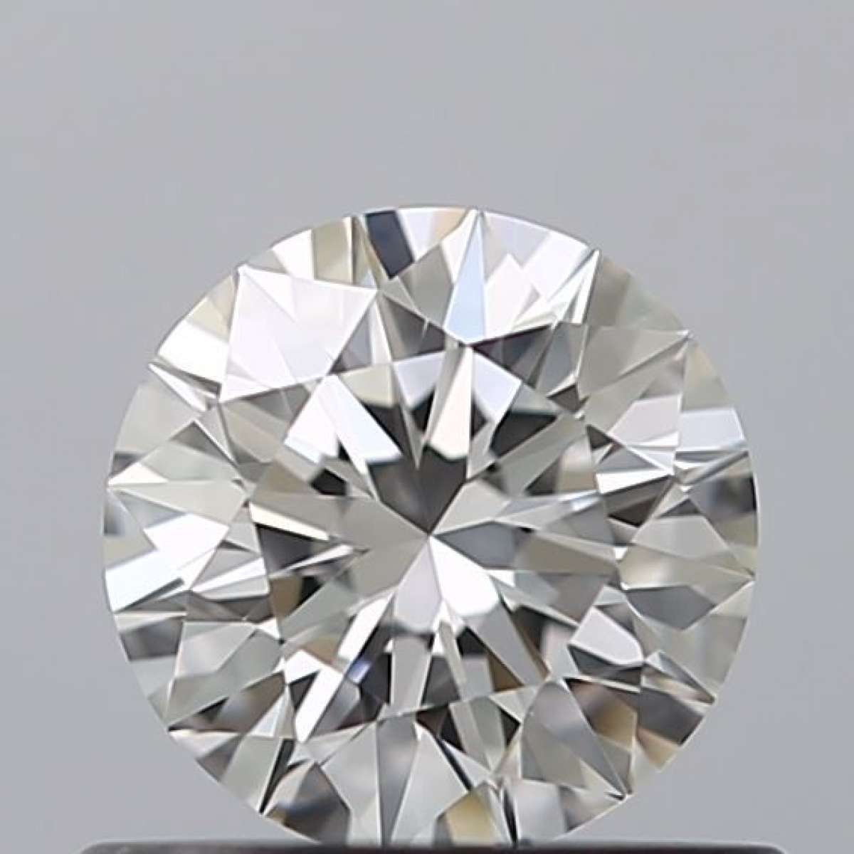 Certified Diamond GIA Carats 0.48 Color F Clarity VVS2  EX  EX  EX Fluorescence NON Brown No Milky No EyeClean 100%