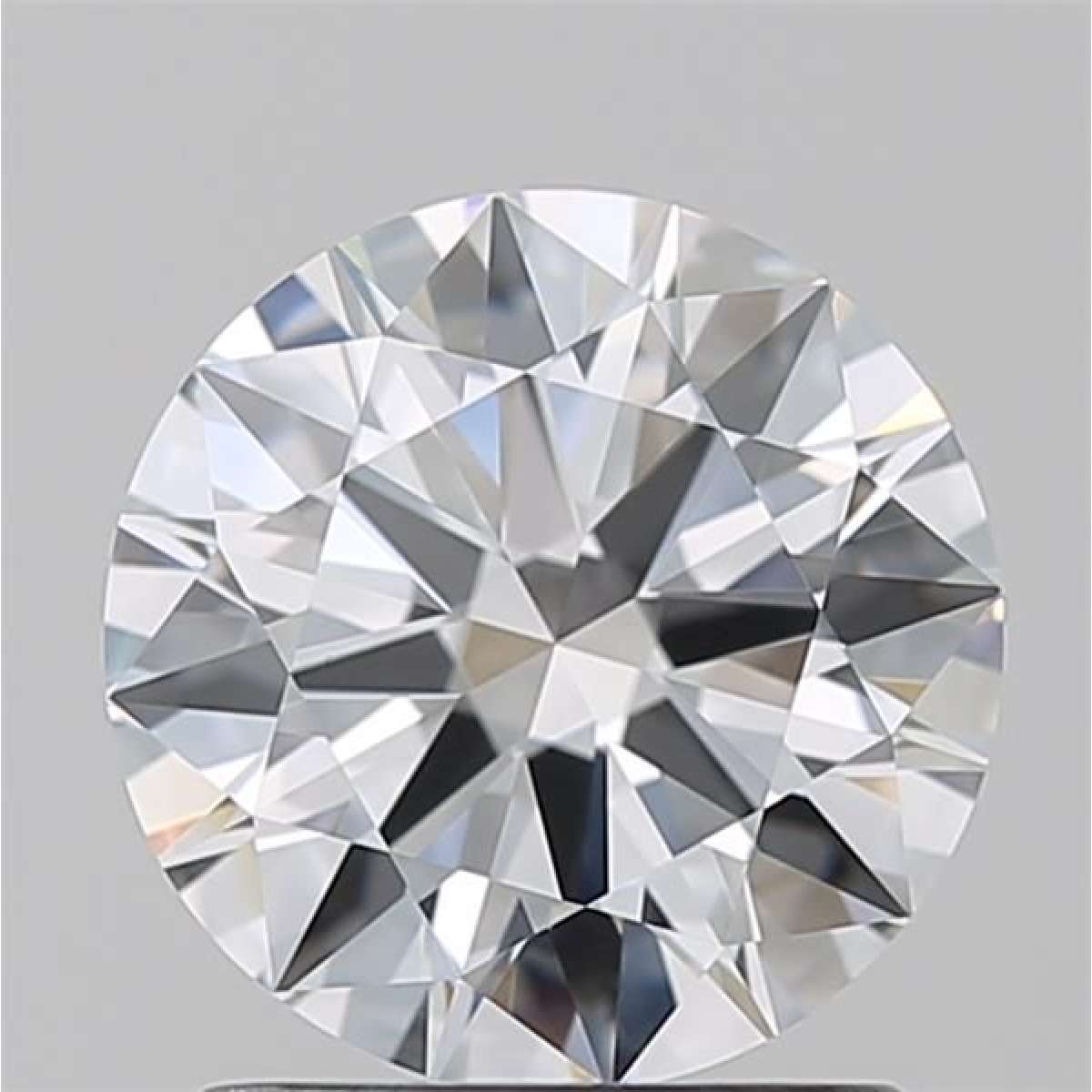 Certified Diamond GIA Carats 1.55 Color D Clarity VVS1  EX  EX  EX Fluorescence NON Brown No Green No Milky No EyeClean 100%