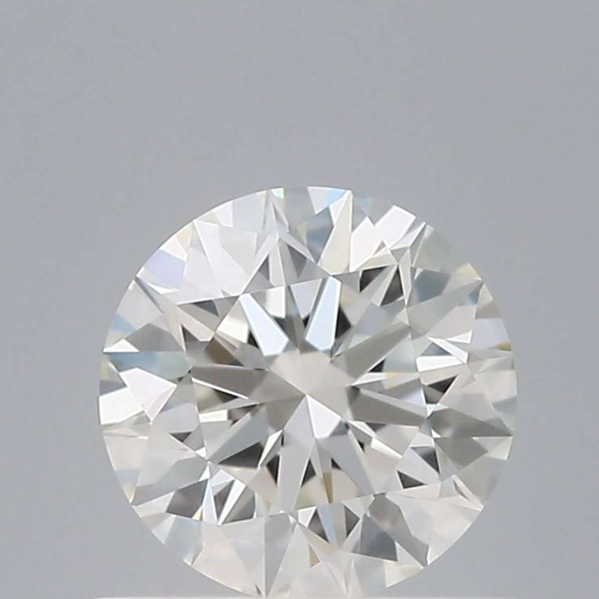 Certified Diamond IGI Carats 0.53 Color F Clarity IF  EX  EX  EX Fluorescence NON Brown No Milky No EyeClean 100%