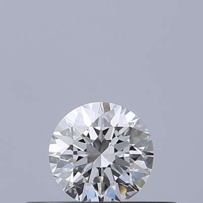 Certified Diamond GIA Carats 0.25 Color D Clarity VVS2  EX  EX  EX Fluorescence NON Brown No Green No Milky No EyeClean 100%