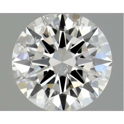 Certified Diamond GIA Carats 0.46 Color F Clarity SI2  EX  EX  EX Fluorescence NON Brown No Green No Milky No EyeClean 100%