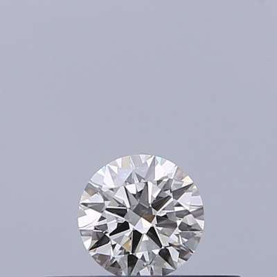 Certified Diamond GIA Carats 0.18 Color H Clarity VVS1  EX  EX  EX Fluorescence NON Brown No Milky No EyeClean 100%