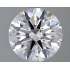 Certified Diamond GIA Carats 1.45 Color F Clarity VVS1  EX  EX  EX Fluorescence MED Brown No Green No Milky No EyeClean 100%