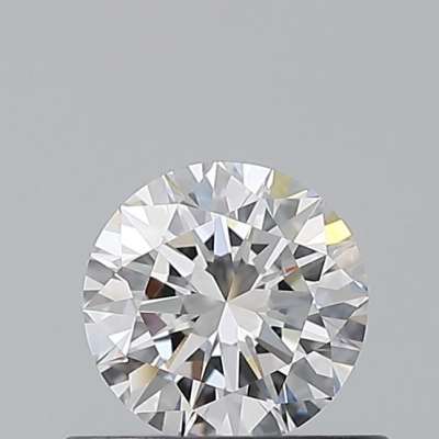 Certified Diamond GIA Carats 0.5 Color D Clarity VVS1  EX  EX  EX Fluorescence MED Brown No Green No Milky No EyeClean 100%