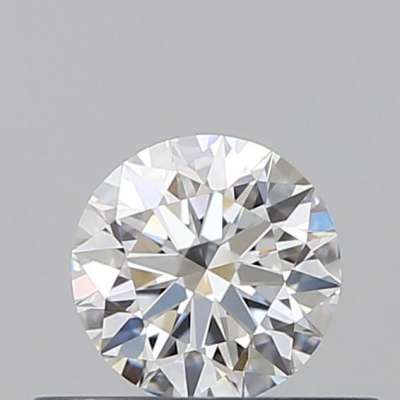 Certified Diamond GIA Carats 0.37 Color F Clarity IF  EX  EX  EX Fluorescence NON Brown No Green No Milky No EyeClean 100%