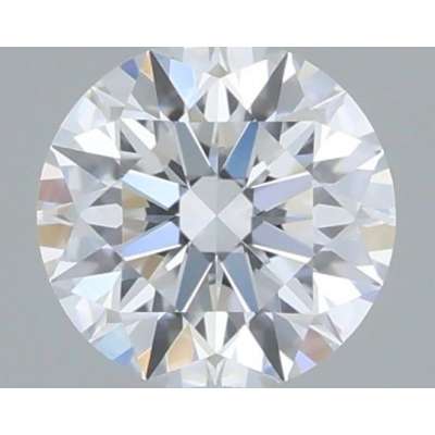 Certified Diamond GIA Carats 0.18 Color D Clarity VVS1  EX  EX  EX Fluorescence NON Brown No Green No Milky No EyeClean 100%
