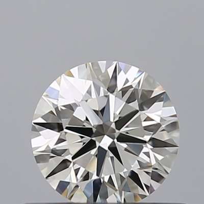 Certified Diamond IGI Carats 0.42 Color H Clarity IF  EX  EX  EX Fluorescence NON Brown No Milky No EyeClean 100%