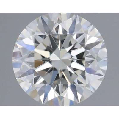 Certified Diamond GIA Carats 0.37 Color H Clarity IF  EX  EX  EX Fluorescence FNT Brown No Green No Milky No EyeClean 100%