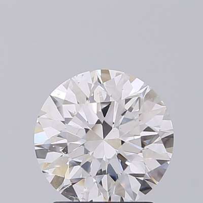 Certified Diamond GIA Carats 1.5 Color D Clarity SI2  EX  EX  EX Fluorescence FNT Brown No Green No Milky No EyeClean 100%
